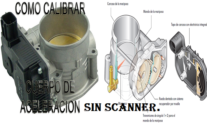 Programación de Cuerpo de Aceleración Electrónico Nissan. - Rayofugaz